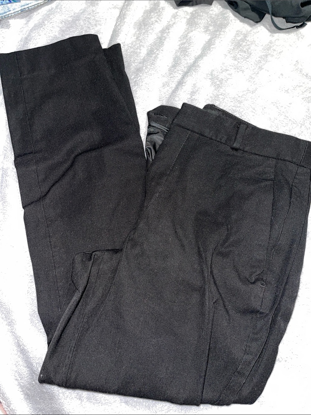 Banana Republic Black Cropped Dress Pants